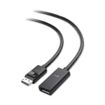 Cable Matters Active DisplayPort to DisplayPort Extension Cable 5m Gender Changer for Oculus Rift S, HTC Vive Pro, Gaming Monitors in 16 ft / 5 metres - Support DisplayPort 1.4 with 8K 60Hz and HDR