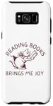 Coque pour Galaxy S8+ Trouvez de la joie dans la lecture de livres - Délices des amateurs de livres