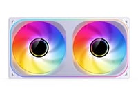 Jonsbo Zb-240 Infinity Mirror Argb Pwm Lüfter - 240Mm Weiß (Zb-240W)