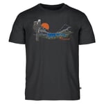 Pinewood Finnveden Rec. Outdoor T-Shirt D.Antr Mel Sunset - XL