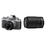 Nikon Z fc Kit w/DX 16-50mm f/3.5-6.3 VR (SL),Black & NIKKOR Z DX 50-250mm f/4.5-6.3 VR Mirrorless Camera Lens () JMA707DA