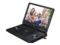 Lenco BRP-1150BK - Blu-ray-spelare - bärbar -bildskärm: 11.5 - svart