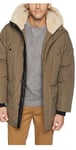 Sean John Mens Sherpa Trim Anorak Jacket Size L RRP $295