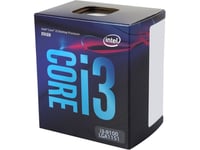 Intel Core i3 8e generation - Core i3-8100 Coffee Lake Quad-Core 3,6 GHz LGA 1151 (serie 300) 65 W Processeur d'ordinateur de bureau Intel UHD Graphics 630