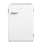 COMFEE Comfee Rétro Refrigerateur Sous Plan RCD113WH1RT(E)Congélateur 4 étoiles,4 Niveaux,116L-Blanc[Classe énergétique F]