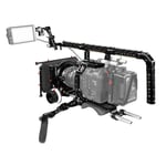 SHAPE Canon C500 Mark II Baseplate w/ Cage, Top Handle Long VF, 4 x 5.6" Matte Box, Follow Focus Pro