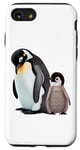 Coque pour iPhone SE (2020) / 7 / 8 conception drôle de taille de pingouin pour les petites