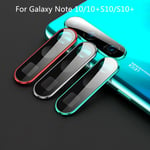 For Samsung Galaxy Note 10 S10 Plus Tempered Glass Camera Lens S Silver S10+
