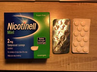 Nicotinell Mint 2mg - 48 Compressed Lozenge Nicotine Expired 01/25 (NO BOX)