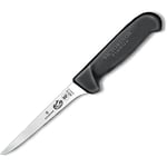 Victorinox Flexible Fibrox Boning Knife, Stainless Steel, Black, 13 x 5 x 5 cm