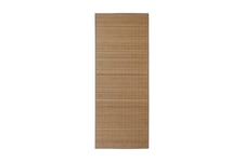 Be Basic Brunt Kvadrat Bambus Teppe 80 x 200 cm - Brun