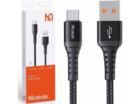 Mcdodo USB-A - USB-C 0,2 m USB-kabel Svart (CA-2270)