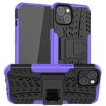 Parallel Imported iPhone 14 Pro Max Heavy Duty Case Purple