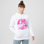 Stranger Things El And Max Material Girls Hoodie - White - XXL