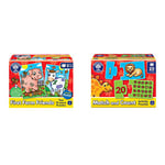 Orchard Toys First Farm Friends Jigsaw Puzzle, 12-Piece Educational Jigsaws, Two Puzzles in a Box, Develops Hand-Eye Coordination & Match and Count Jigsaws, Learn to Count from 1-20