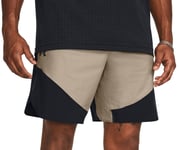 Shorts Under Armour UA Peak Woven Hybrid Short-BRN 1383348-203 Storlek XL 741