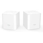Tenda Nova MW3-2 Mesh WiFi System-Up to 2500 sq.ft. Whole Home Coverage, WiFi Router and Extender Replacement, AC1200 Mesh Router for Wireless Internet, Works with Alexa, Parental Controls, 2-pack