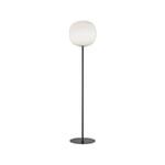 Foscarini Rituals XL golvlampa grafite/bianco, grafitgrå stativ