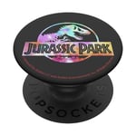 Jurassic Park Full Logo Tie Dye Vibrant PopSockets Swappable PopGrip