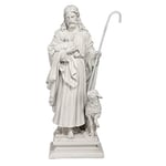 Design Toscano EU1785 Statue de jardin jésus Blanc cassé 20,5 x 30,5 x 71 cm