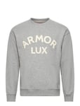 Logo Sweatshirt Héritage Tops Sweat-shirts & Hoodies Sweat-shirts Grey Armor Lux