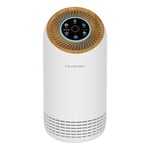 Russell Hobbs Air Purifier for Bedroom Home 90m ³/h CADR, 99.95% Carbon Filter Captures Bacteria, Allergies Odour, Dust, LED Display, Clean Air Compact White Scandi Wood Effect RHAP1031WDW