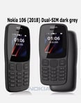 Brand New Nokia 106 - Dual Sim - Black (Unlocked) Basic Mobile Phone UK Seller