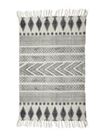 Block Tæppe Home Textiles Rugs & Carpets Wool Rugs Grey House Doctor