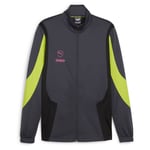 PUMA Track Top King Pro - Strong Gray/electric Lime tops male