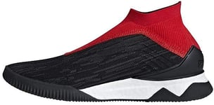 adidas Predator Tango 18+ TR, Chaussures de Football Homme, Noir (Cblack/Cblack/Red Cblack/Cblack/Red), 42 2/3 EU