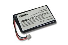 vhbw Battery compatible with Garmin Nüvi 30, 40, 40LM, 50, 50LM, 52LM, 52LMT, 54LM, 54LMT, 55LM GPS Navigation System Sat Nav (1100mAh, 3.7V, Li-Ion)
