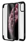 Qdos Hybrid - Coque - iPhone11 - Boîtier en Verre trempé - Transparent