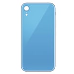 Blå iPhone XR bagside i glas