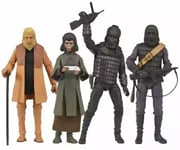 Planet Of The Apes Action Figurines Zira Zaius General Ursus Gorille Soldat NECA