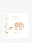 The Proper Mail Company Mum Elephants Mother's Day Card