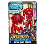 Marvel Avengers Infinity War Titan Hero With Power Fx Iron Man F Svart black 5010993479771