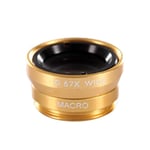 Many Colors Mobile Special Effects Lens Fisheye Wide Angle Macro Black