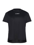 Terrex Multi T-Shirt Tops T-shirts & Tops Short-sleeved Black Adidas Terrex