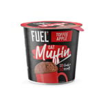 FUEL10K Oat Muffin Pots, Toffee Apple - 8x60g - High Protein On The Go Breakfast