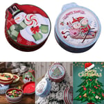 Sealed Jar Sugar Christmas Decorative Gift Boxes Iron Tinplate Candy Box