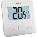 WATTS Vision rumstermostat med LCD och glasfront, trådlös