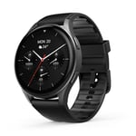 Hama Smartwatch 8900 GPS AMOLED 1.43 Pouces Téléphone Alexa Ronde Noir, Noir, Sehr angenehm, Moderne