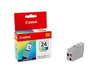 CANON Original multicolor bläckpatron 15 ml, art. BCI-24C - Passar till Canon SmartBase MPC 200 Photo, 190, MP390, MP370, MP360, S330 S300, S200X, S200, PIXMA MP130, MP110, iP2000, iP1500, i475D, i470D, i455, i450, i350, i320, i250, ImageClass 200, Pixma MP 110, 130, 390, IP 1000, 1500, 2000