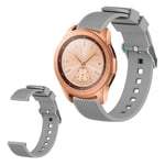 Garmin Vivomove / Luxe / Style / 3 / Venu silicone stripe watch band - Grey