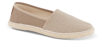 B&co Dame-espadrillos Beige - Str. 41 - Tekstil/pu/