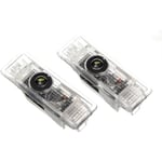[2024 Uppdaterad] 4 st Billampor HD Pöl Lampor LED Dörr Lampor Välkomstljus - Dubbel Grind BMW
