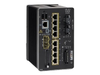 Cisco Catalyst IE3200 Rugged Series - Network Essentials - switch - Styrt - 8 x 10/100/1000 (PoE+) + 2 x Gigabit SFP - DIN-skinnemonterbar - PoE+ (240 W) - DC power
