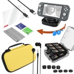 Nintendo Switch 15-Piece Deluxe Accessory Pack - Yellow - Switch Lite Only