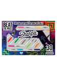 Sharpie Permanent Marker Sæt | Specialudgave "Beat the Maze"-pakke | 1,0mm spids | Special Edition farver | 30 stk penne