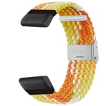 Flätat klockarmband Garmin Fenix 6 Pro - Gradient orange